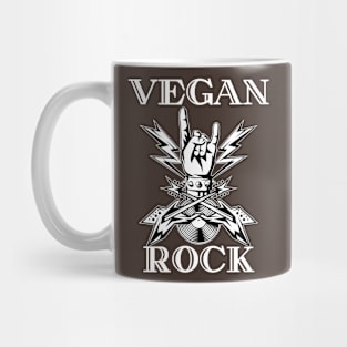 Vegan Power are Rock Metal Vibes Mug